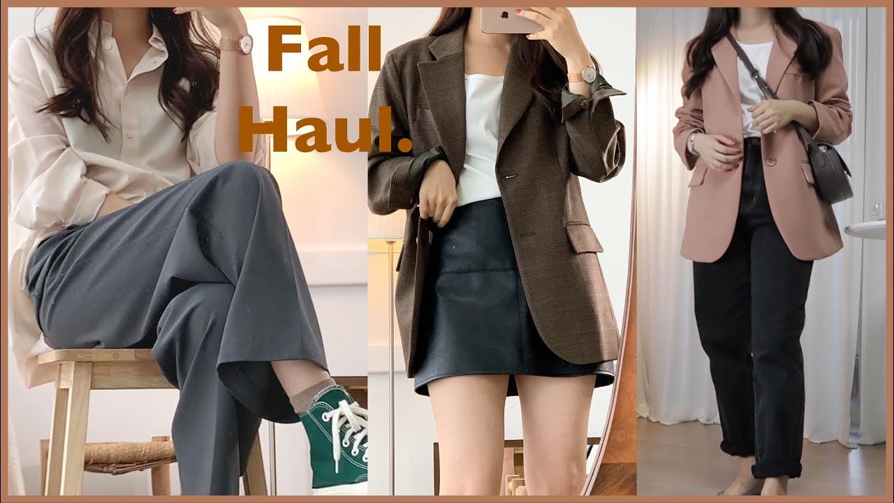 가을 기본템 추천🏷(울 자켓, 셔츠, 가디건, 슬랙스) | 보면 후회안함! | 가을하울 | 어베인,가내스라,아바몰리 | 𝙢𝙞𝙣𝙜𝙤𝙞𝙣𝙜