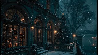 Distant Thunder and Soft Melodies - Relaxing Piano & Violin - Dark Academia Background Music