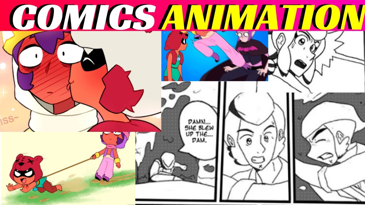 BRAWL STARS HQ COMICS   MULTIVERSO  E OUTROS BRAWLERS  SHIP    ANIMATION   #8