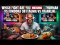 MAKE A DECISION! WHO ARE YOU WATCHING ON 28 MAR? THURMAN VS FUNDORA OR ITAUMA VS FRANKLIN.