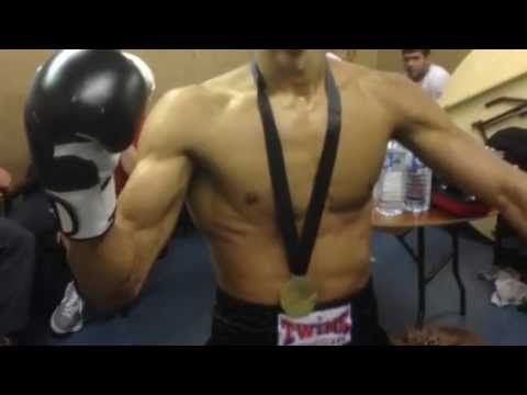 Femii Thai Diablo Gym - His 1st Come Back Thai boxing fight in over 3years!