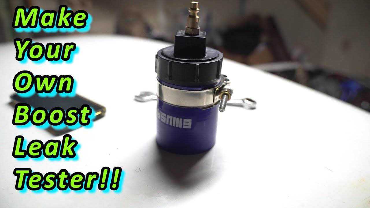 DIY Boost Leak and Finding the boost leak YouTube
