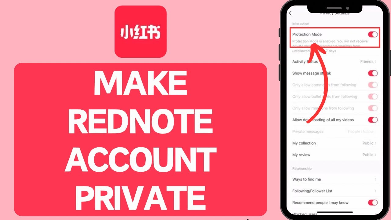 Multiple Rednote Accounts How To Make RedNote Account Private (Full Tutorial) - YouTube