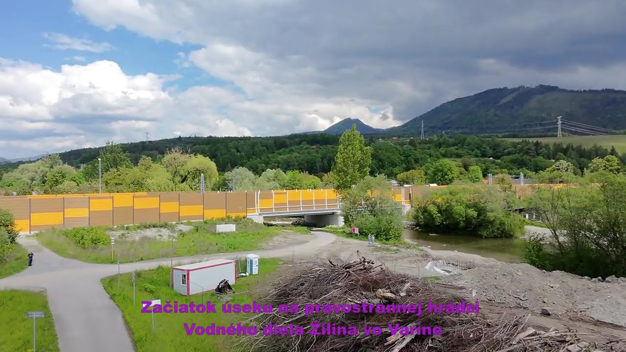 Výstavba cyklocesty Vážska cyklomagistrála, Varín – Nezbudská Lúčka