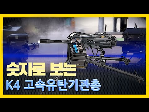 퐁퐁소리는 귀여워도 위력은 무시무시한 [K4고속유탄기관총]
