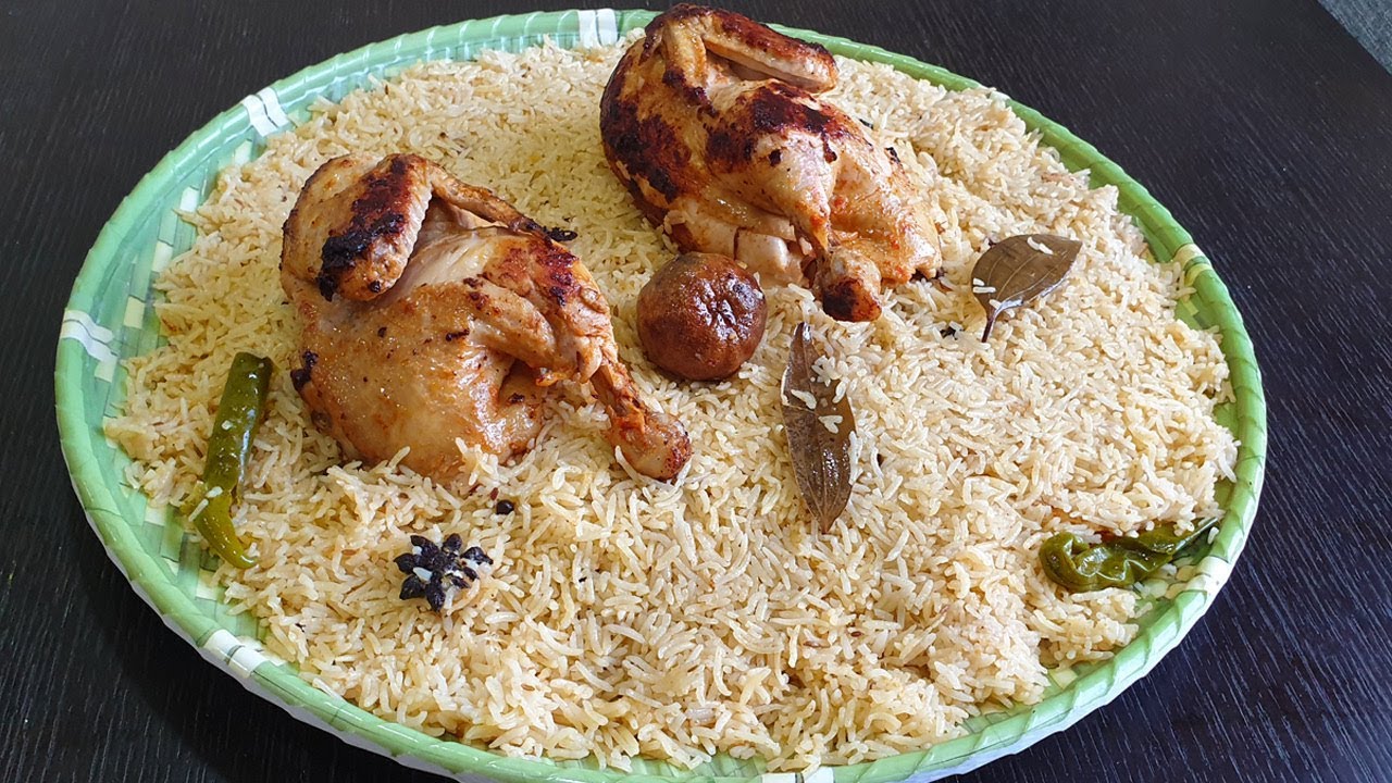 20 Mins Perfect Pressure Cooker Chicken Majboos Recipe In Malayalam