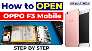 How to open OPPO F3 mobile ? Mobile repairing course institute screenshot 1