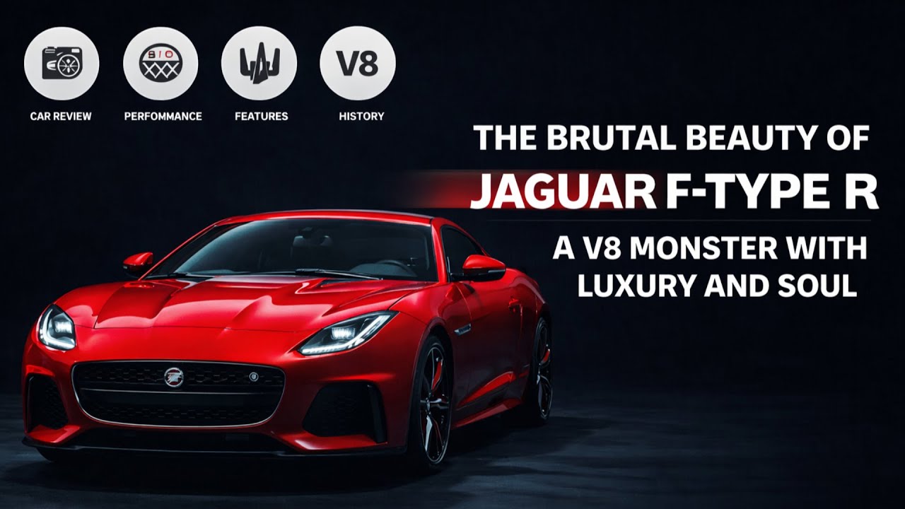 The Brutal Beauty of the Jaguar F Type R – A V8 Monster with Luxury and Soul”