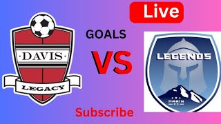 Davis Legacy SC Vs Marin FC Legends football live match today Goals result| USL league Two |2024