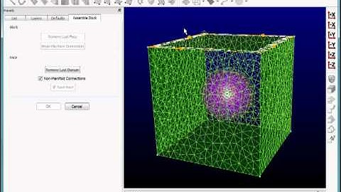 How to Create an Unstructured Block with an Internal Face