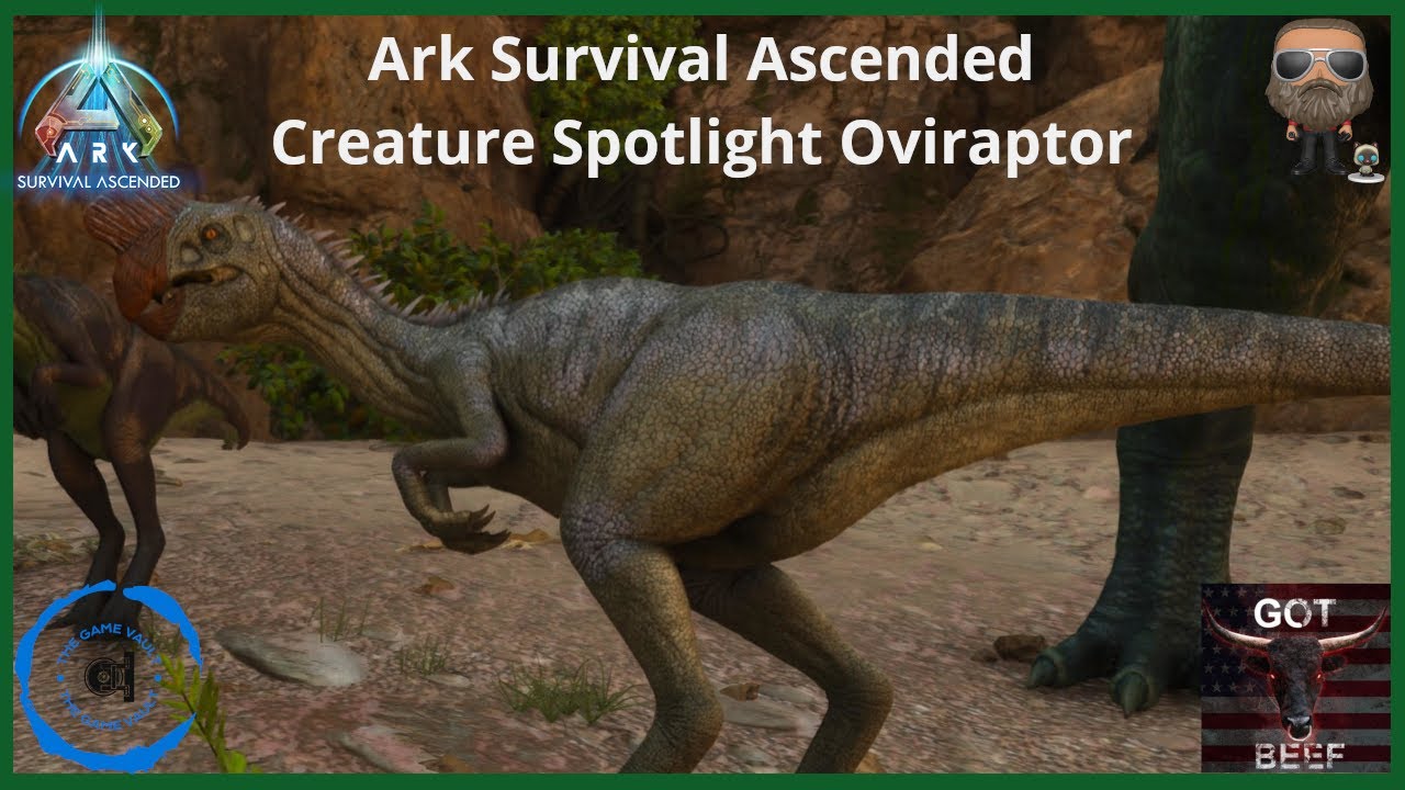 Ark Survival Ascended [PS5} Creature Spotlight Oviraptor - YouTube