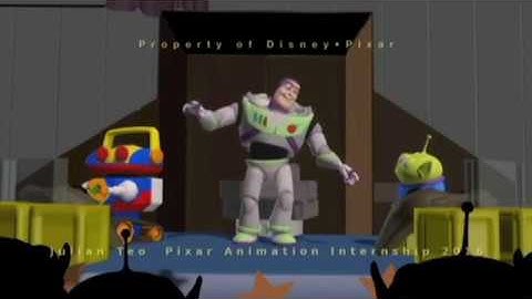 |TOY STORY| Buzz Lightyear Test Animation with Sound Part 12