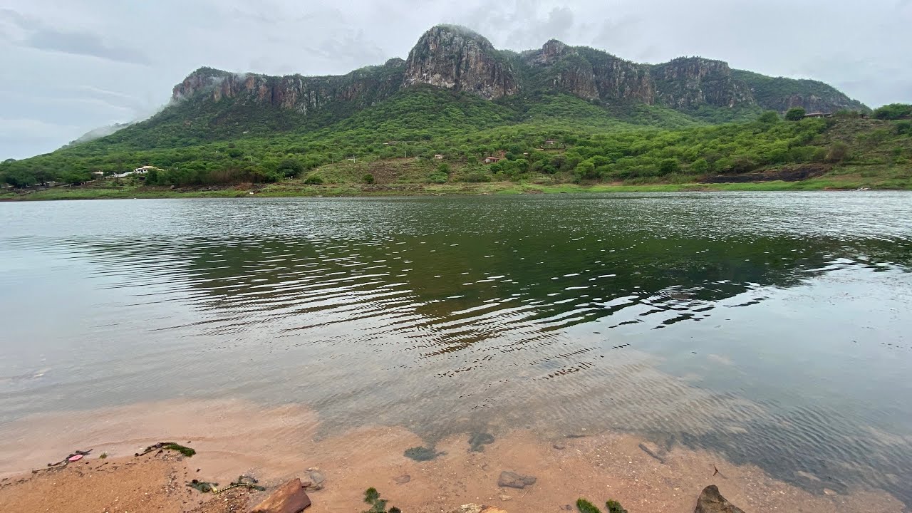ESTAR CHEGANDO ÁGUA NA BARRAGEM DO CACHUERA