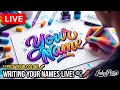 Satisfying Bubble Font Name Art LIVE! 🖌️ Comment Your Name Now! InkedPeace is live
