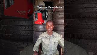 Why Your Steering Vibrates (Wheel Balancing) #wheelbalancing #automobile ##carcare
