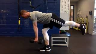 Single Leg Single Arm Row