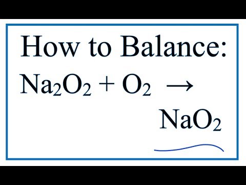Video: Er Na2O2 løselig?