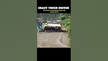 VIRAL,CRAZY TRUCK DRIVER,IDIOTS TRUCK,TRUCK DRIVER #truck #truckdriver #extremetruck #jcb #hillclimb