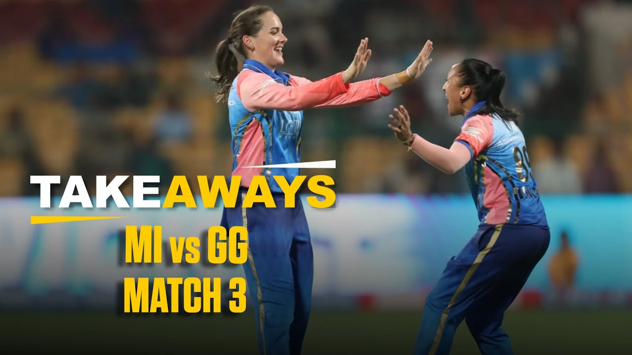 WPL 2024 | Ismail and Kerr’s four-for breaks Gujarat Giants’ back | Match 3