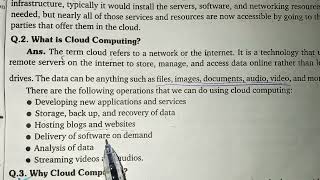 ☁️ Cloud Computing ( chapter 1 part 3  )//6semester polytechnic computer science //