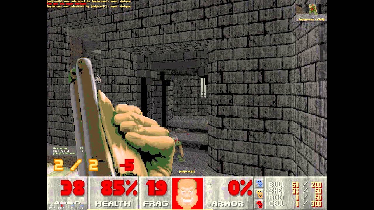 ZDaemon Doom Deathmatch 06-14-2013 (Part 7) 32in24-5.wad Map01