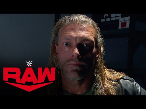 Edge on digging deep at WWE Backlash: Raw, May 25, 2020
