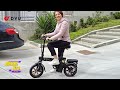 DYU A5 una e-bike che diventa piccolissima