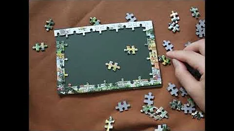 [ASMR] Jigsaw Puzzle (no talking)