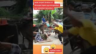 lucu lagi balapan becak🤣🤣🤣