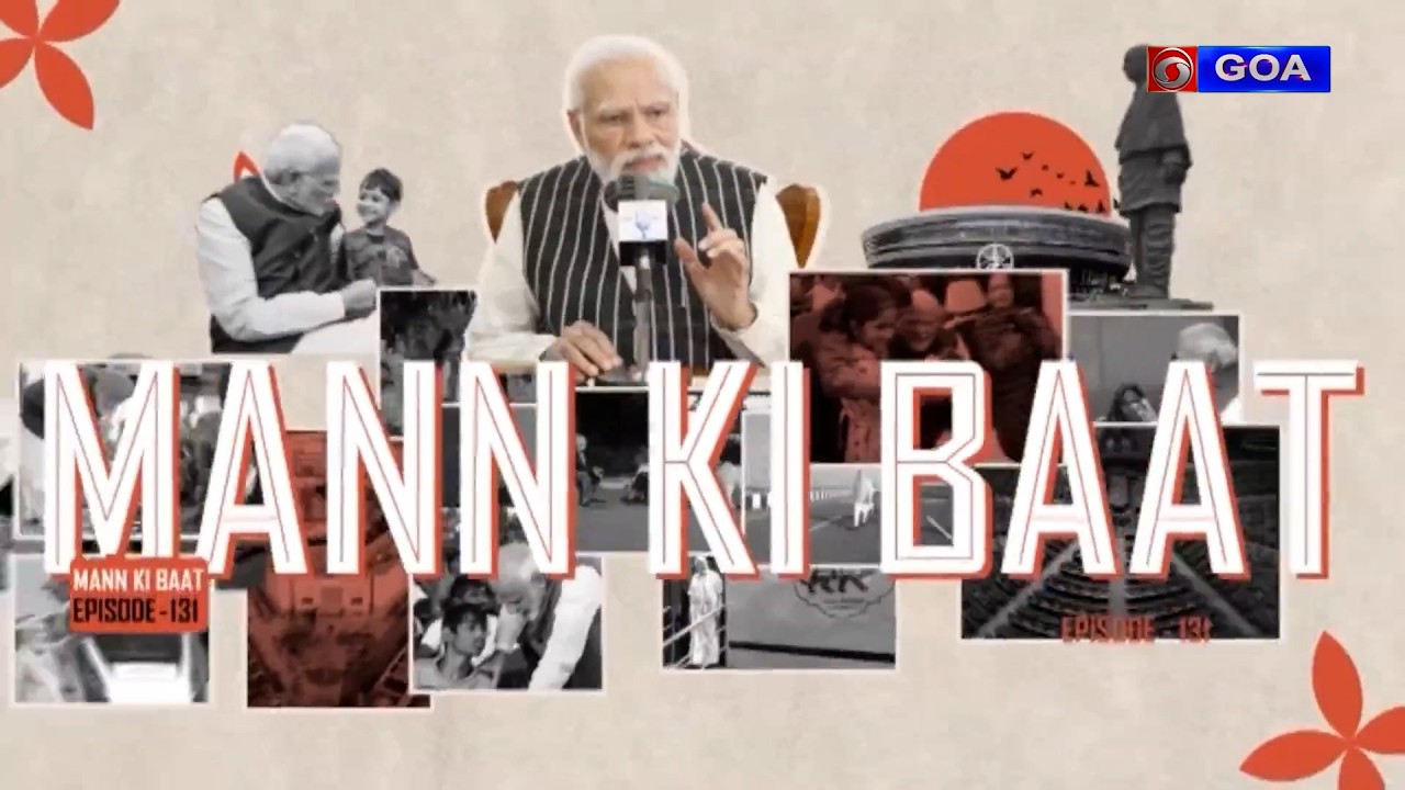 DD Goa I Hon. PM's Mann Ki Baat - An address to the people of India | Episode 131 | Konkani Version