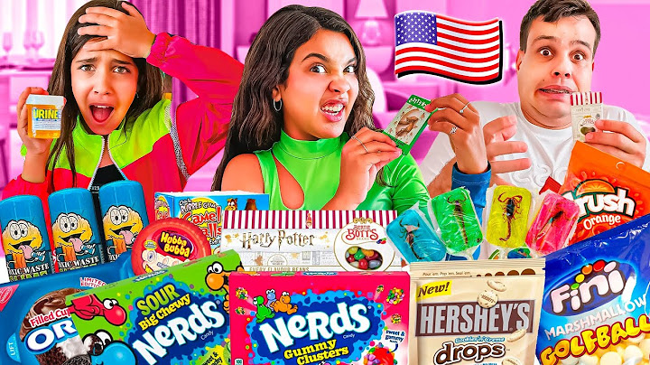 PROVANDO OS DOCES MAIS BIZARROS DOS EUA PARTE 2 !!! 🇺🇸
