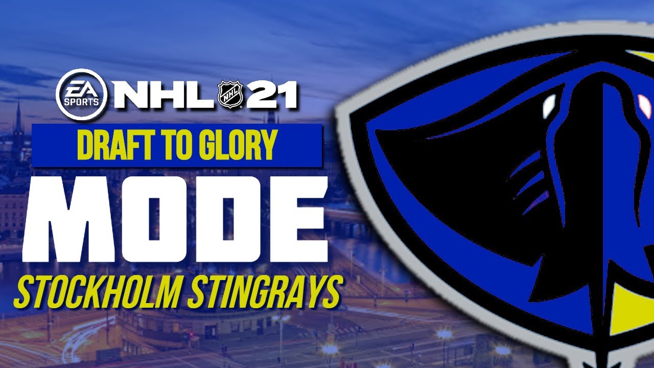 NHL 21 Draft To Glory | Stockholm Stingrays | Episode #1 "Year 1"