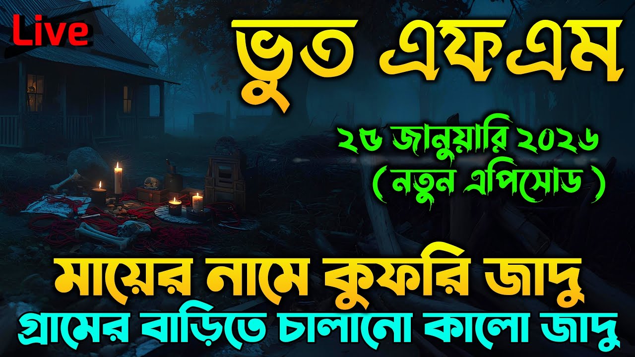 Bhoot Fm live | মায়ের নামে কুফরি জাদু | Bhoot Fm Email Episode | Bhoot Fm 2026 