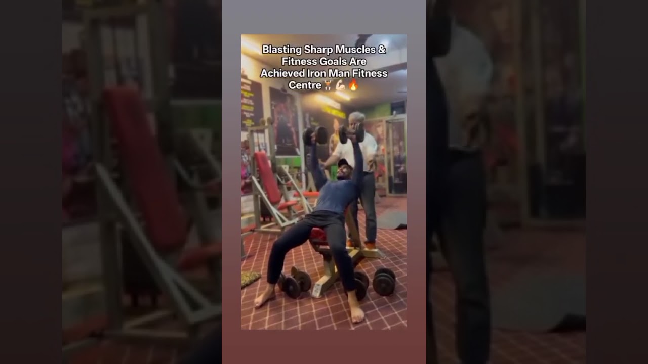 How to Get Heavy Chest Size Workout with Inclined Dumbell Press🏋🏻💪🏻🔥