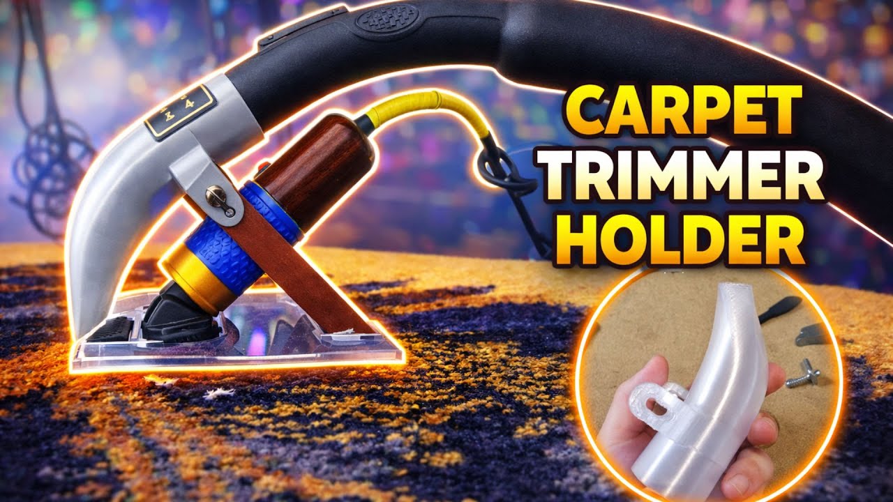This Carpet Trimmer Holder Changed My Tufting Process