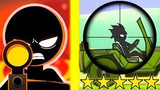 Virei um SNIPER e ELIMINEI CRIMINOSOS em Stick Sniper Mission [ jogo de celular ] 📱🎮 screenshot 2