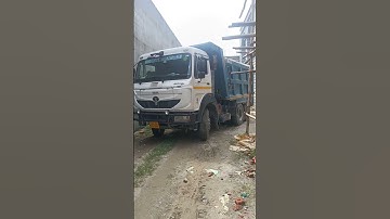 Sand Unloading 🏜️ #shorts #sand #dumptruck