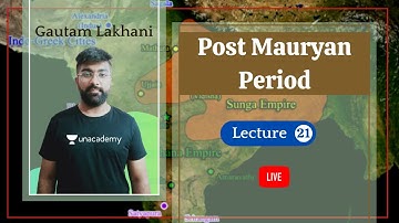 Post Mauryan Period | HISTORY OPTIONAL CRASH COURSE |  UPSC CSE