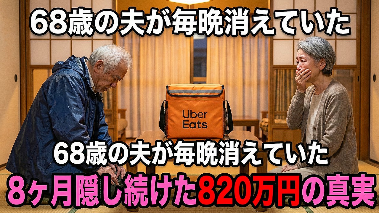 65歳の妻が玄関で発見した真実:「820万円？」— すべてが崩壊したのはその一言から…