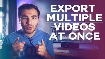 How To Export Multiple Projects At Once (Adobe Creative Cloud)
