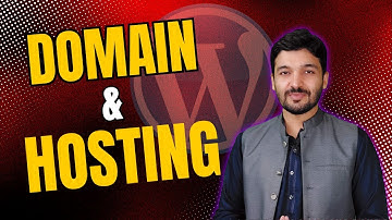 What is domain and hosting wordpress web development Urdu/Hindi