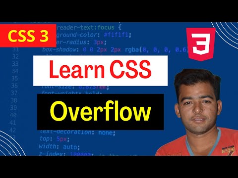 CSS Overflow : CSS Advanced Tutorial in Hindi / Urdu