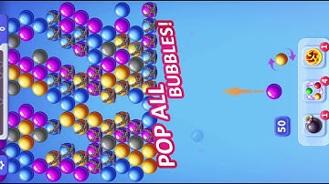 Bubble shooter Android gameplay l bubble shooter l bubble shooter game level 174 l Bubble Shooter