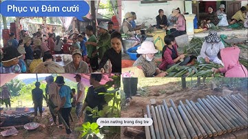 Chuẩn bị đón họ nhà trai // Nhà gái chuẩn bị những gì - Đám cưới quê - tronpiu vlog