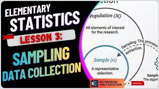 Lesson 3 | Data Collection and Sampling : Probability vs. Non-Probability | Elementary Statistics