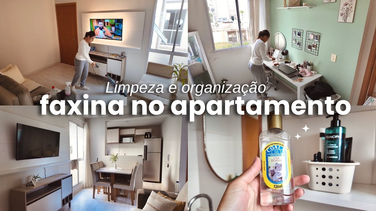 FAXINA COMPLETA NO APÊ | 4 DIAS SEM LIMPAR A CASA | LIMPEZA E ORGANIZAÇÃO PARA  INICIAR A SEMANA 🏠🫧✨