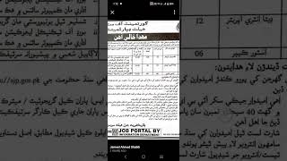 Government Of Sindh Health Department  Jobs Computer Operator, Data Entry And Store Keeper. #jobs