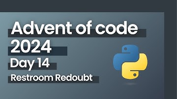 Advent of Code 2024 Day 14 Python