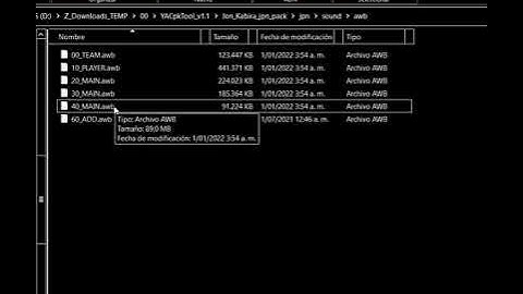 CPK Tool (Extracting, Packing, Patching)