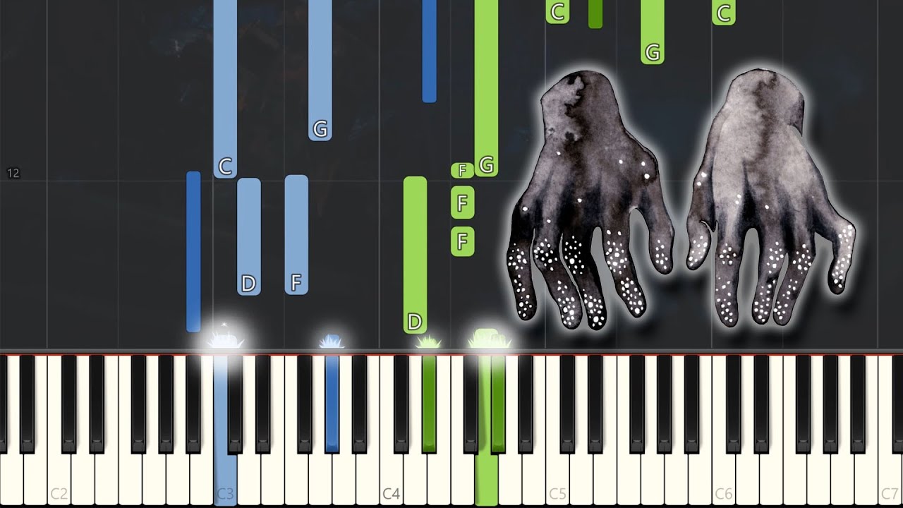 Caravan Palace - Plume (Paul-Marie Barbier Official Piano Version): Synthesia Piano Tutorial